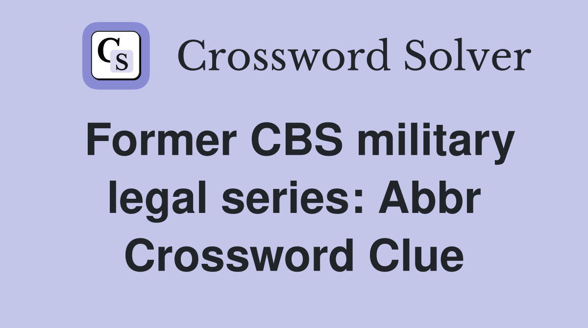 military assignments abbr crossword clue